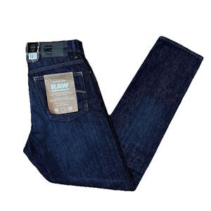 G-Star Raw Triple A Regular Straight NWT Worn In Pacific 30x31 (29x32Tag) Indigo